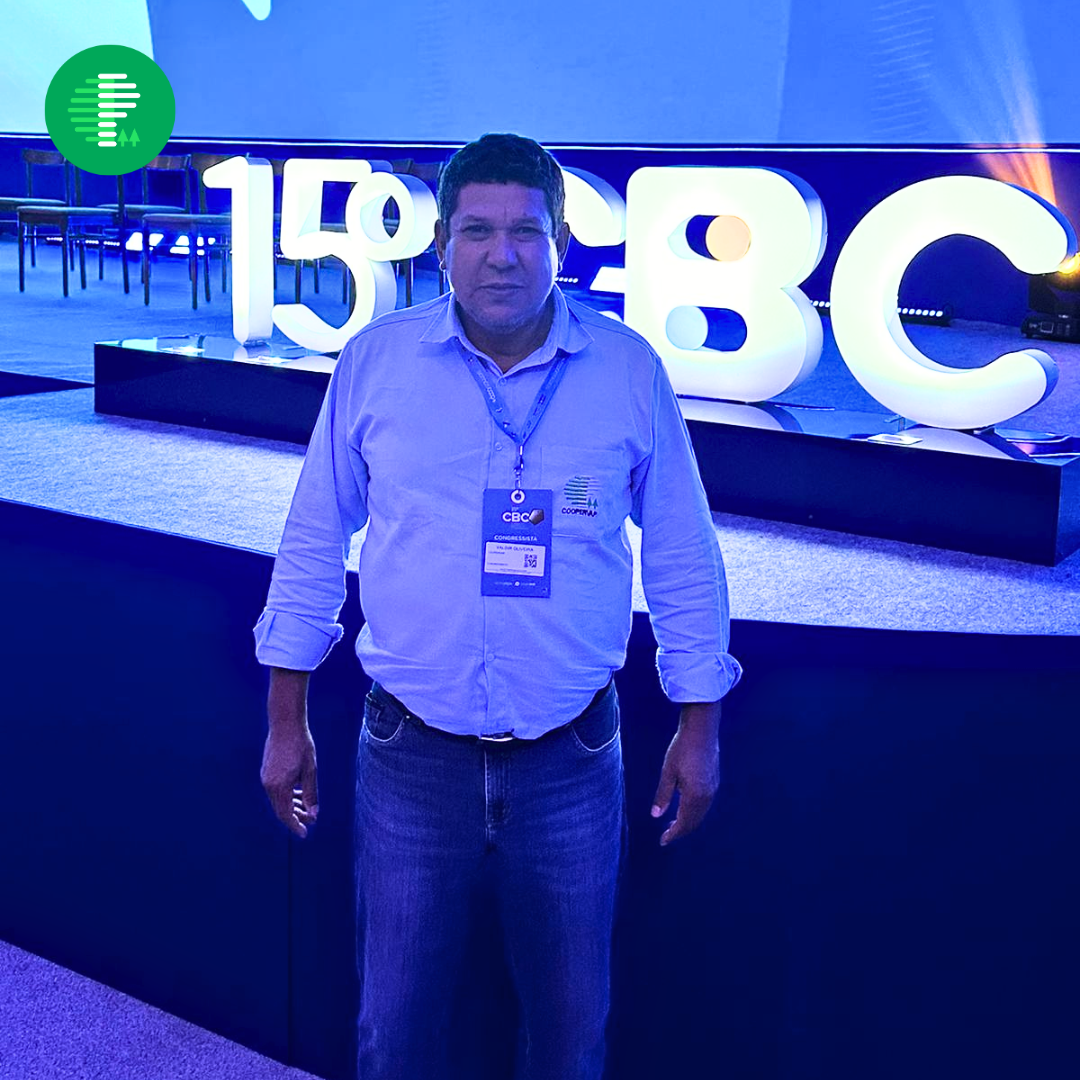 Valdir Rodrigues de Oliveira, Presidente da Coopervap, Participa do 15º CBC em Brasília
