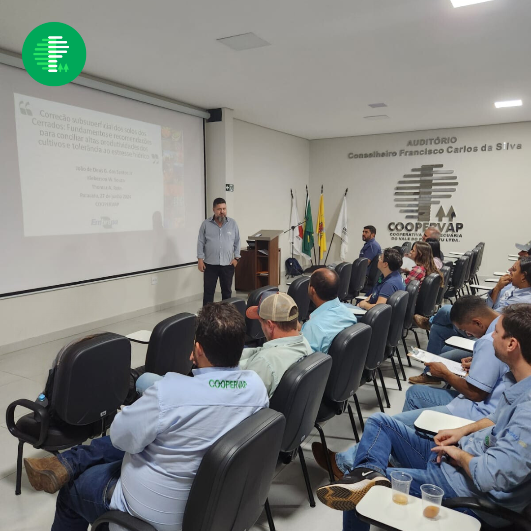 Coopervap promove palestra sobre desenvolvimento sustentável das propriedades agrícolas