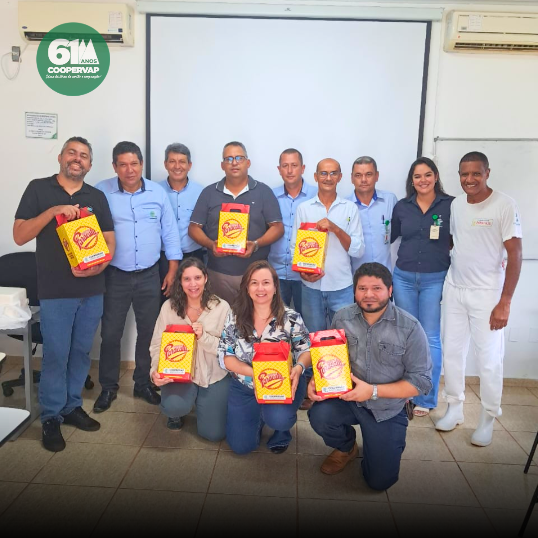 Coopervap recebe comitiva da Coopercuc para troca de experiências e fortalecimento do cooperativismo