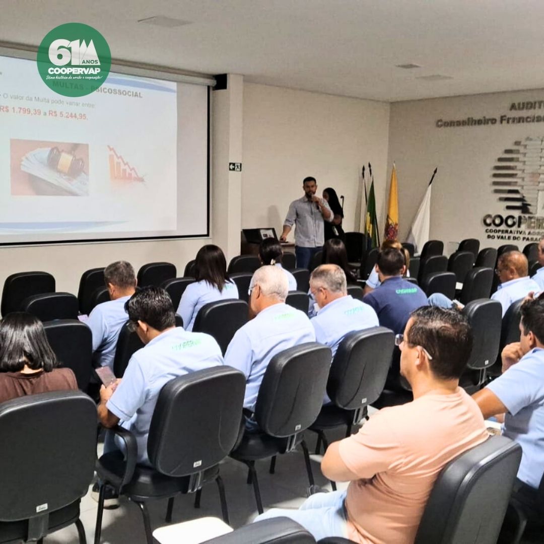 Coopervap realiza treinamento com gestores sobre a nova NR1 e gestão dos riscos psicossociais
